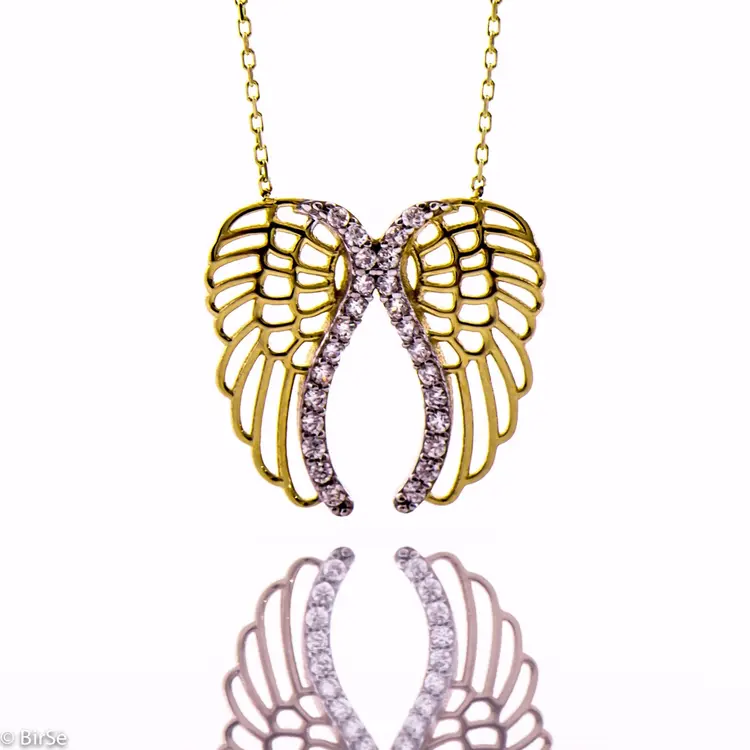 Златно колие - Ангелски крила