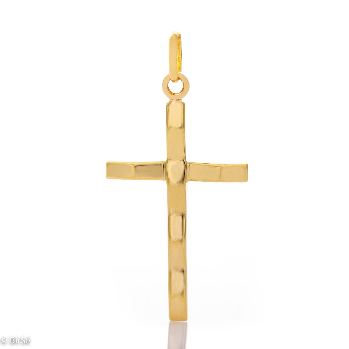 Стилен Златен Кръст с Модерен Дизайн