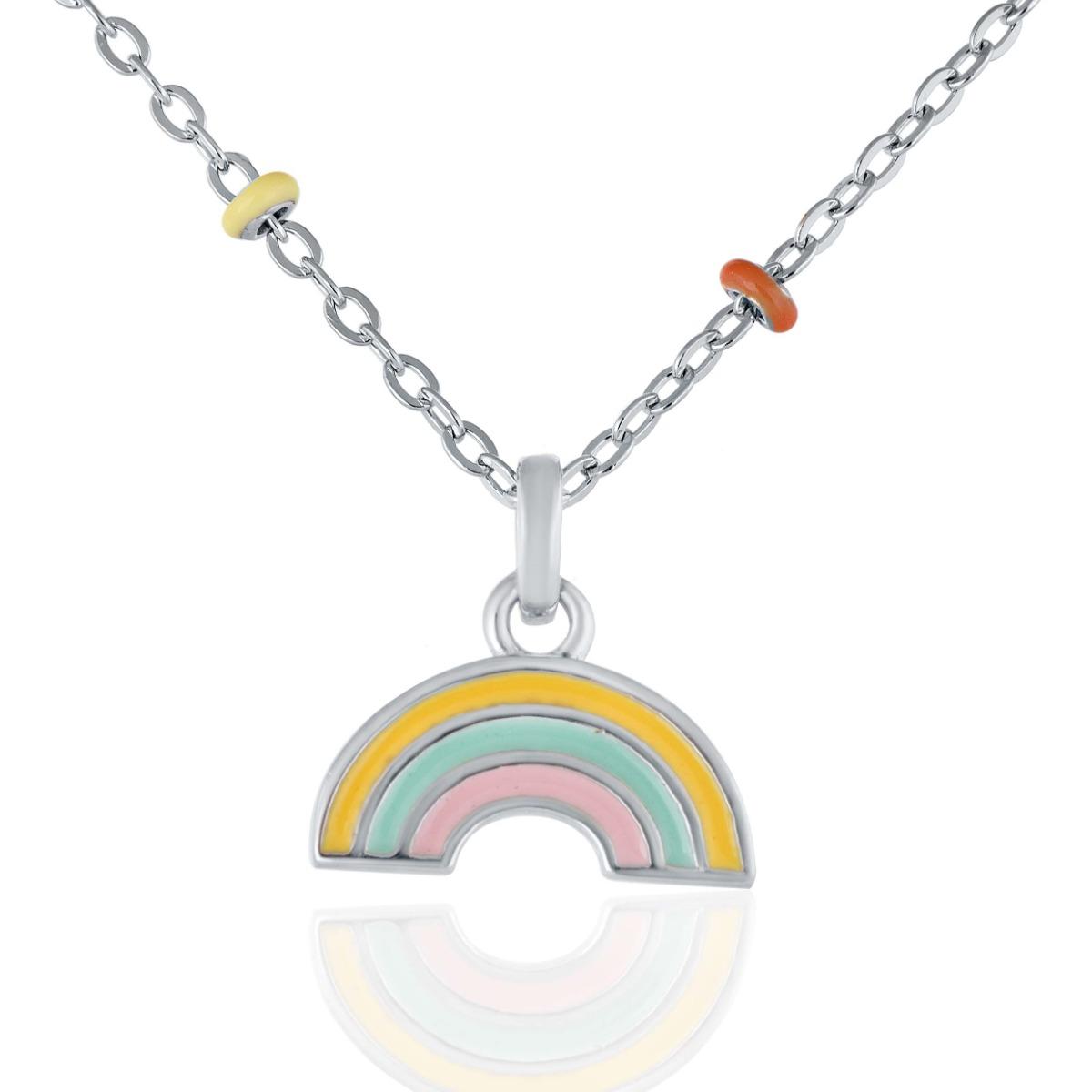 Детски Сребърен Комплект- "Дъга"