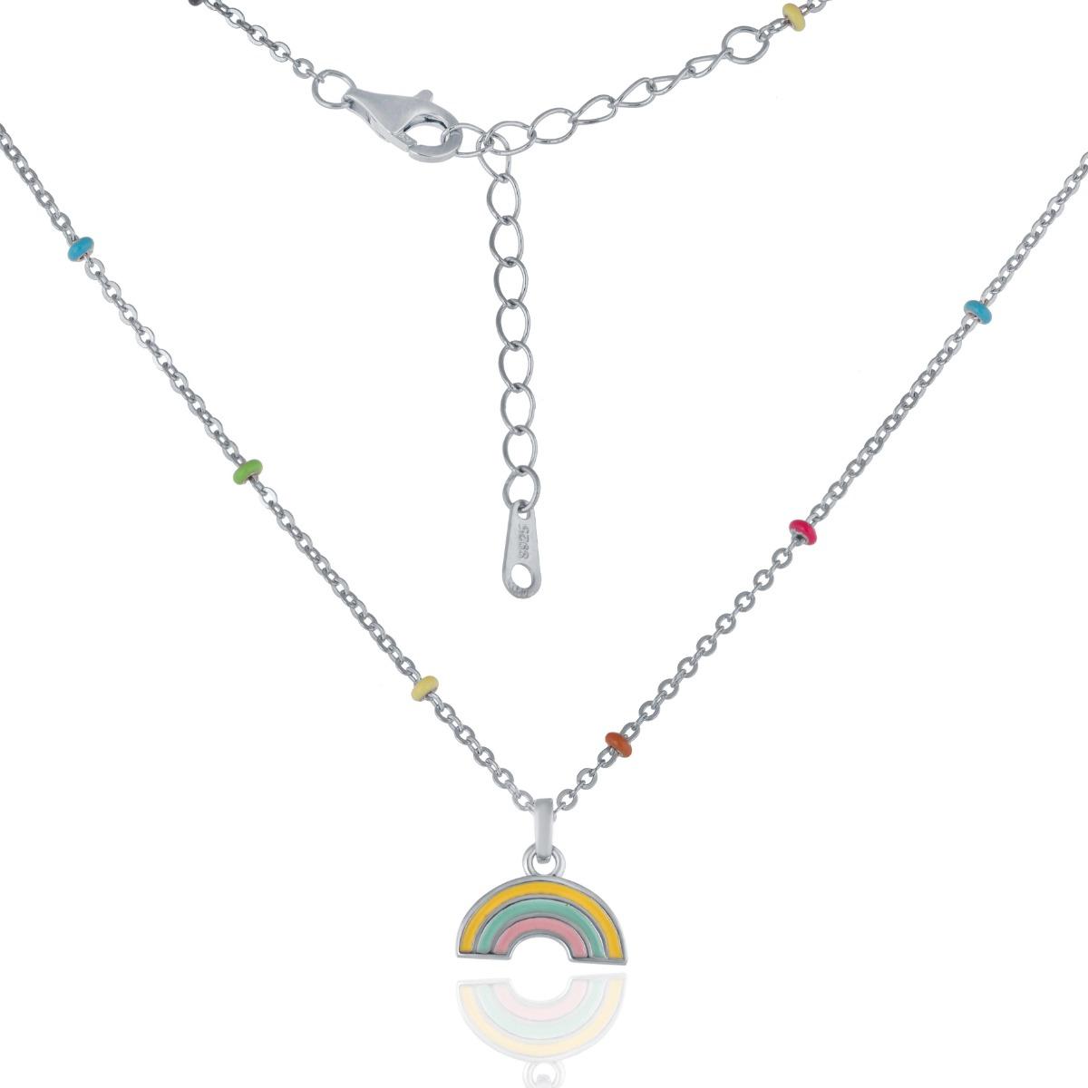Детски Сребърен Комплект- "Дъга"