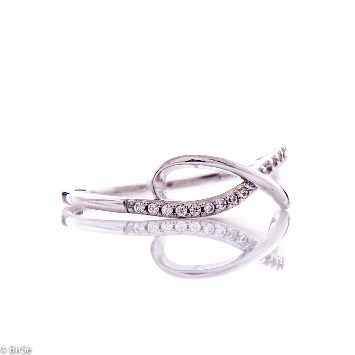 Сребърен пръстен - Безкрайност