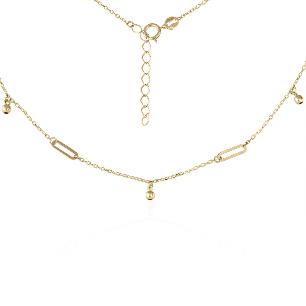 Колие от Класическо Злато - "Елементи"