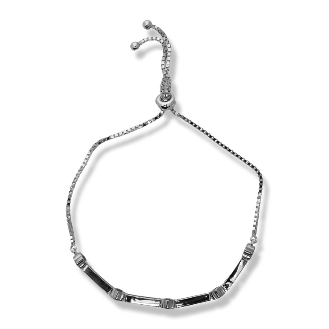 Регулируема Дамска Гривна Сребро и Пеперуди