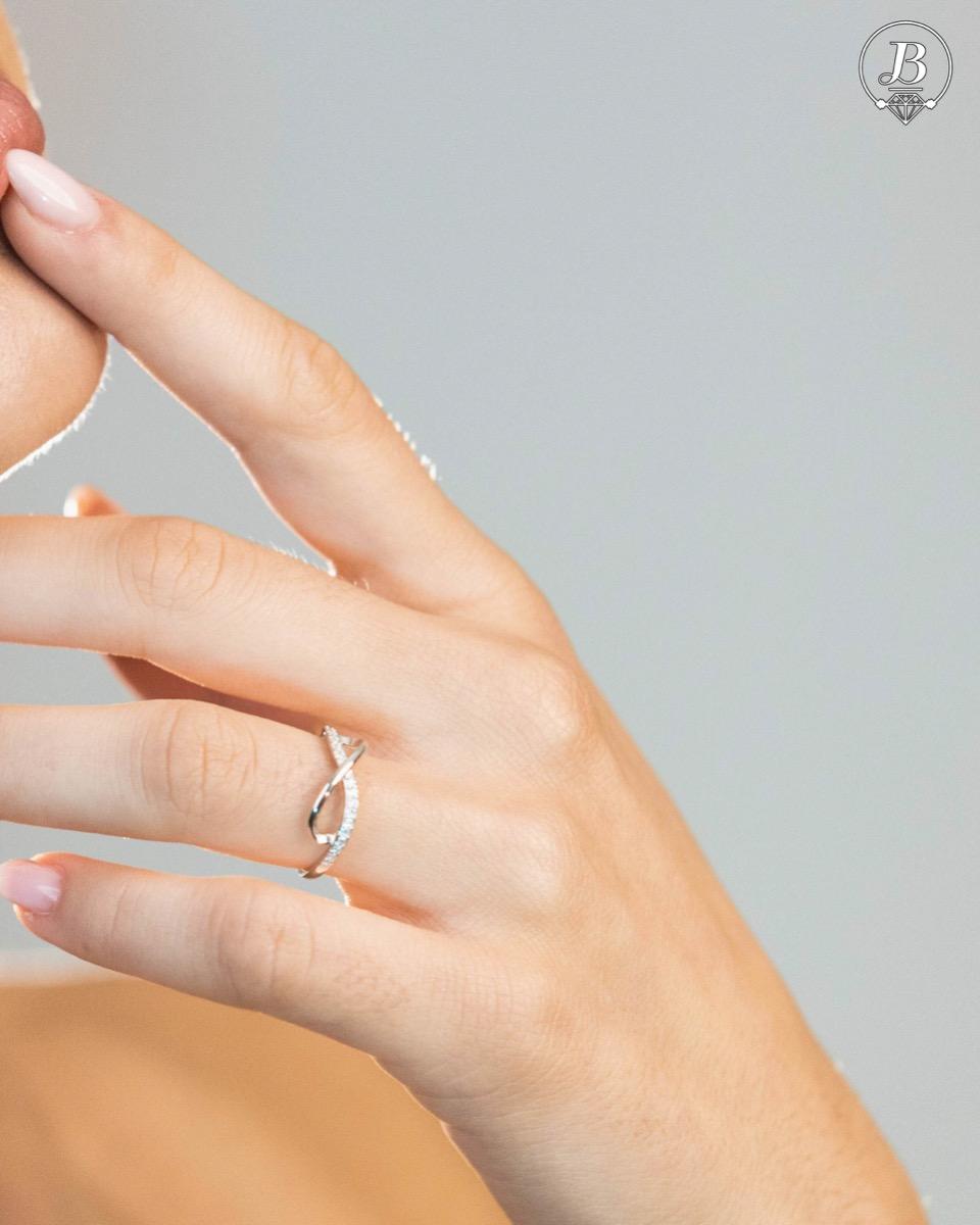 Сребърен пръстен - Безкрайност