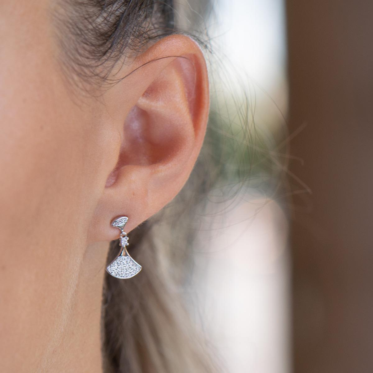 Сребърни обеци 