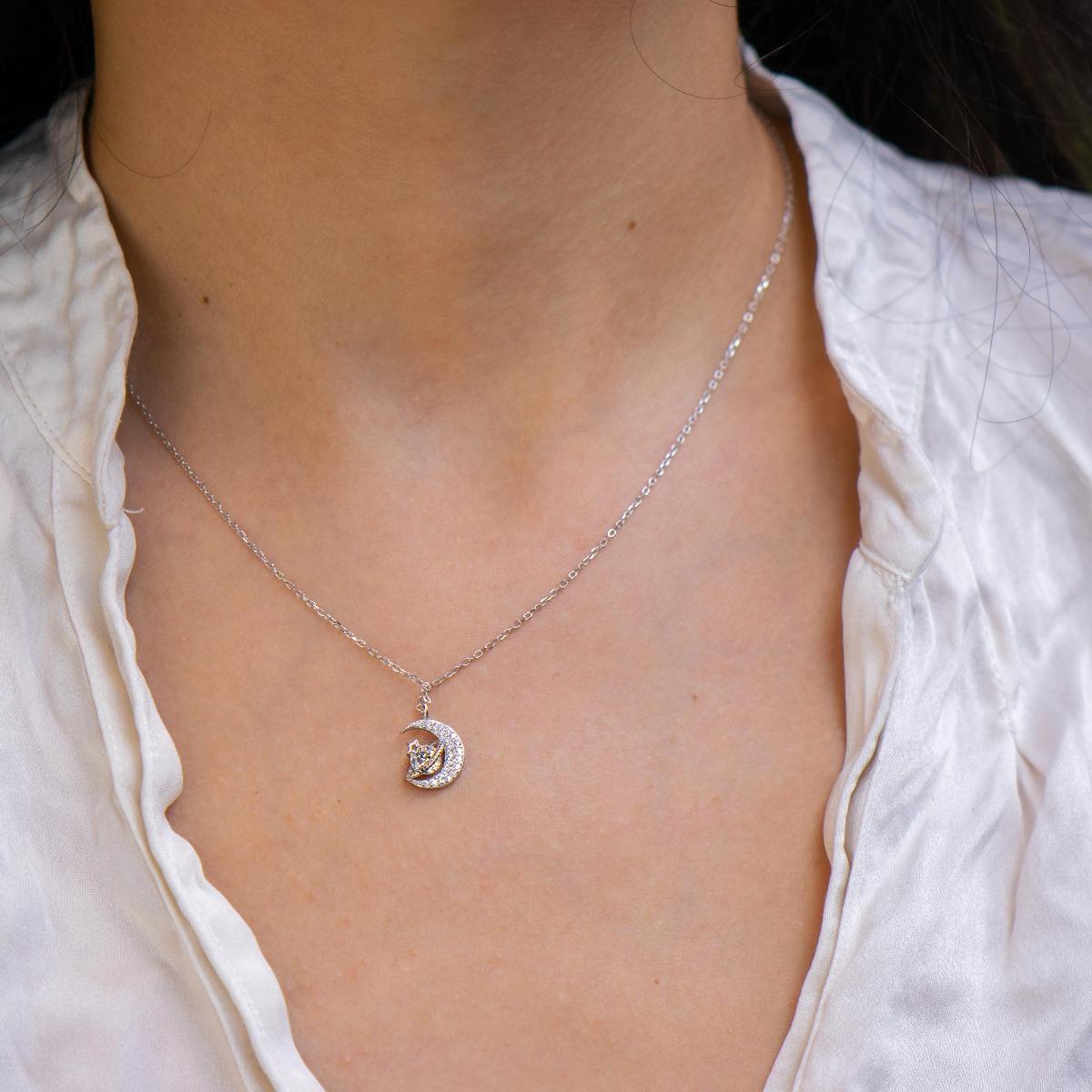 Сребърно колие - Космос