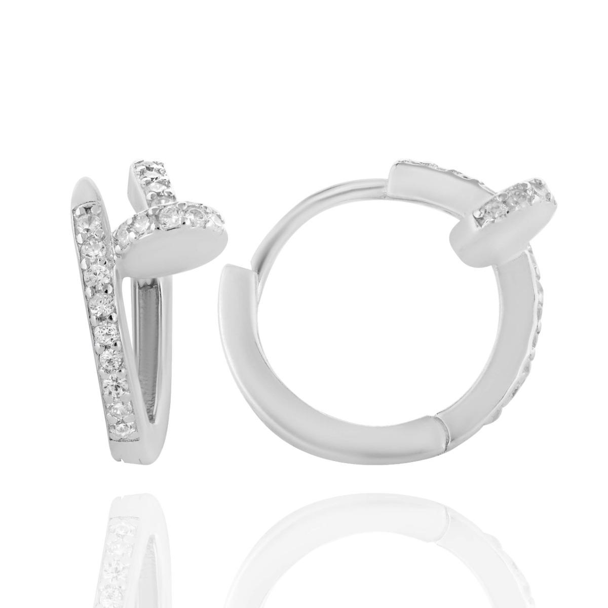 Сребърни Халки "Пирони с Циркони"