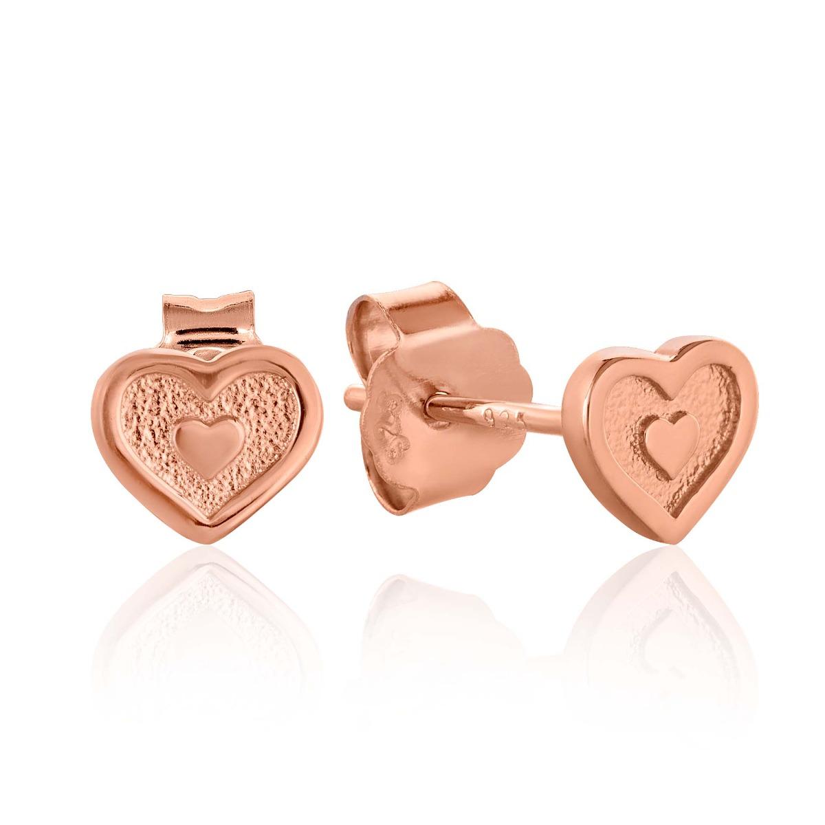 Сребърни Обеци- Нежно Сърце