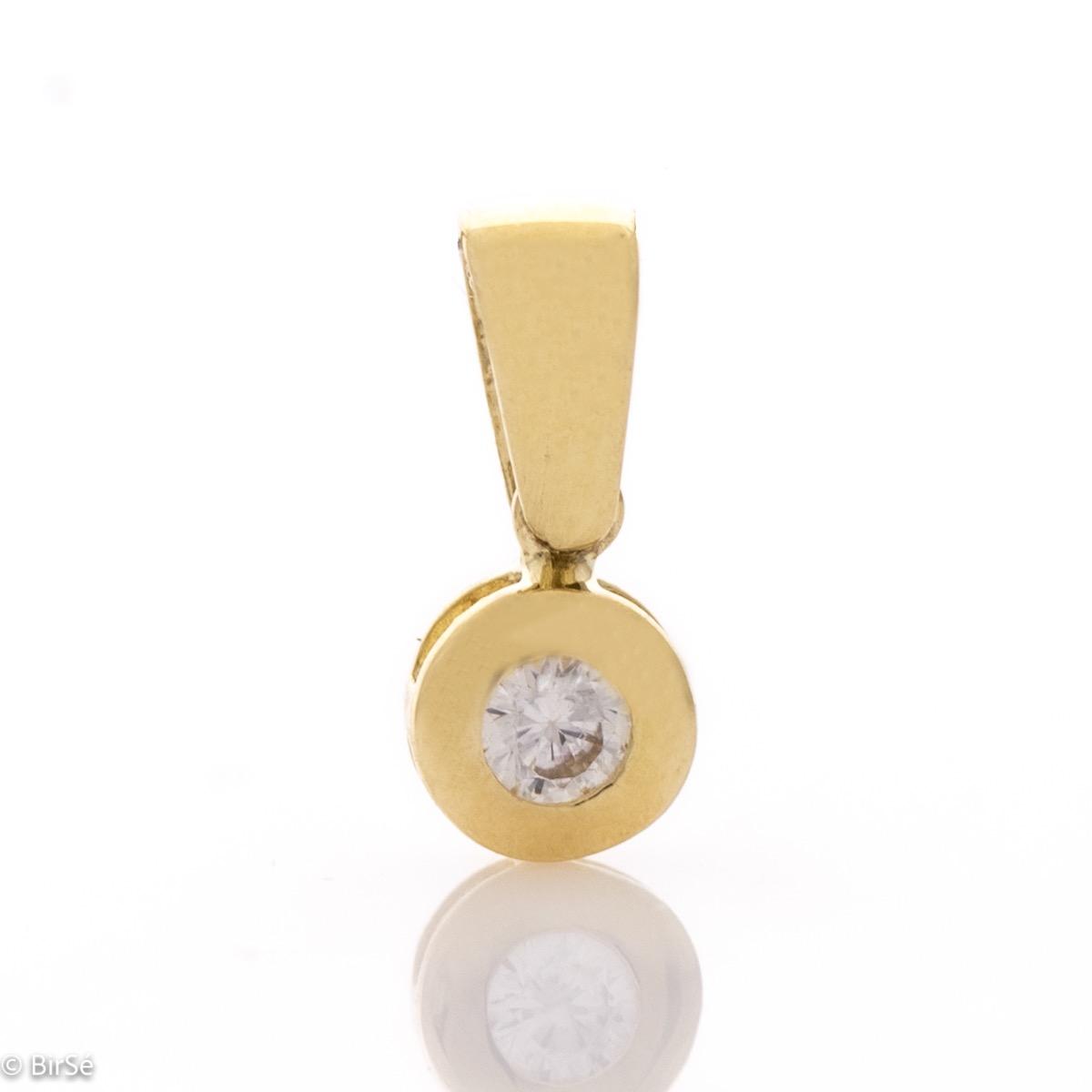 Златна висулка - Цирконче