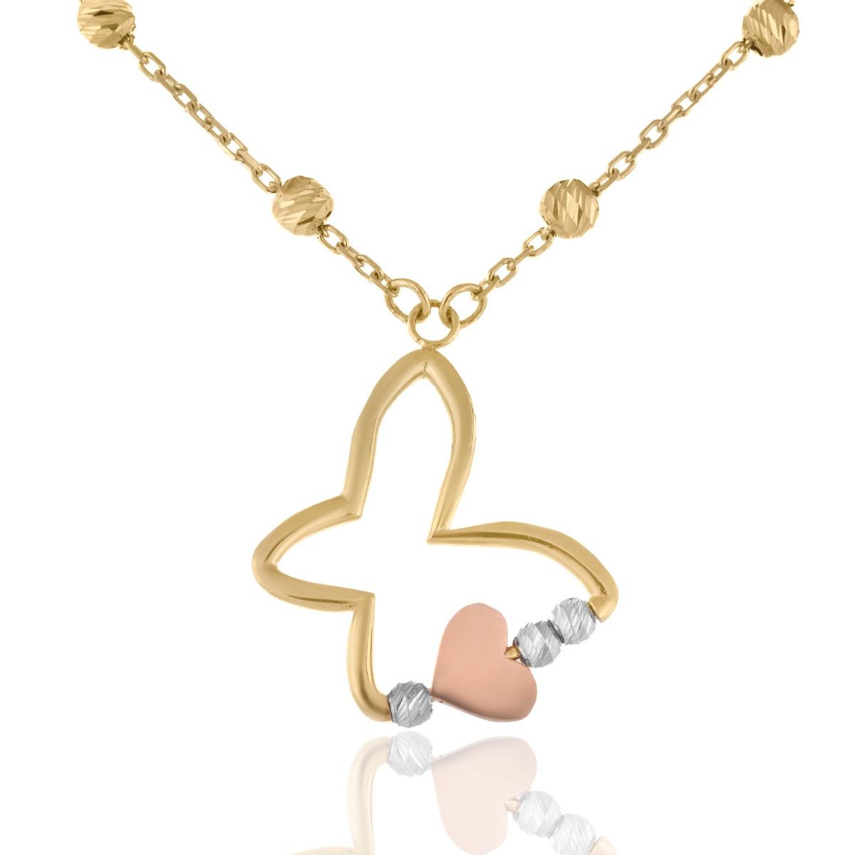 Пленително Златно Колие Пеперуда