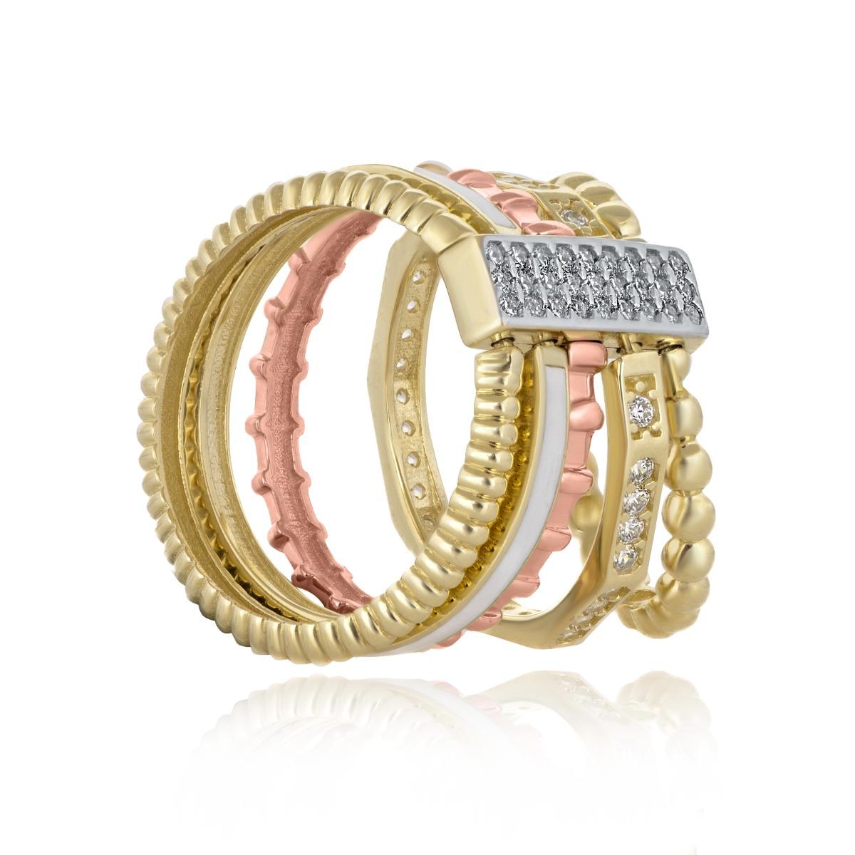 Уникален Златен Пръстен с Интересен Дизайн