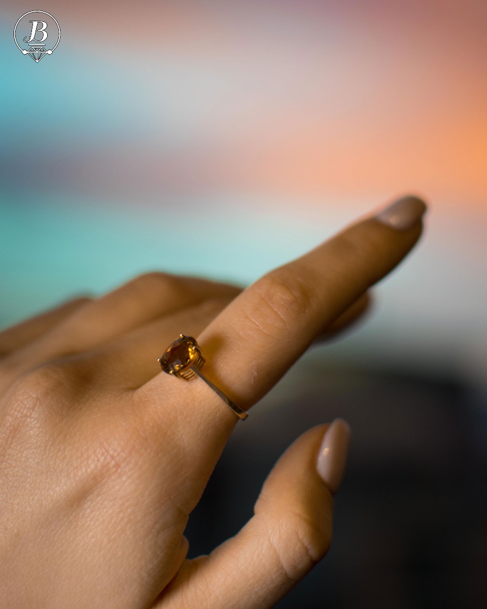 Златен пръстен - Султанит
