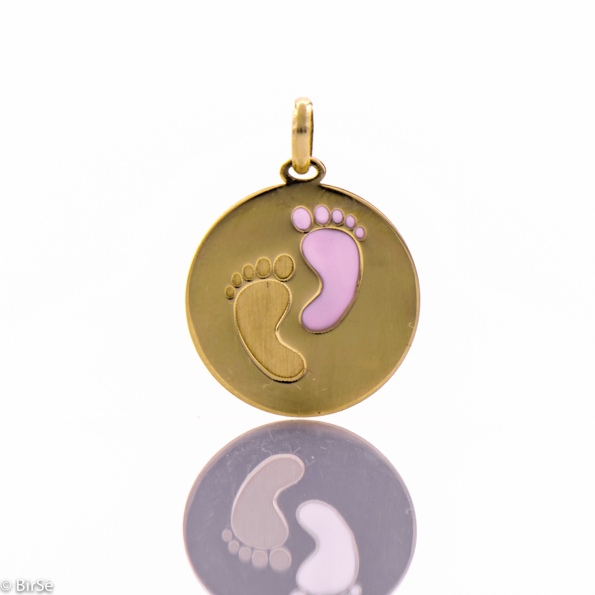 Златна висулка - Бебешки стъпки