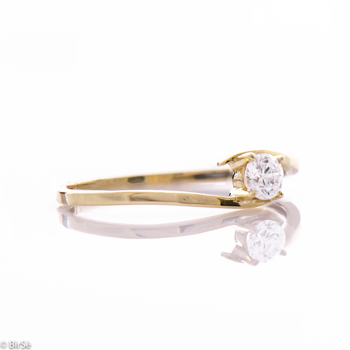 Златен пръстен - Циркон