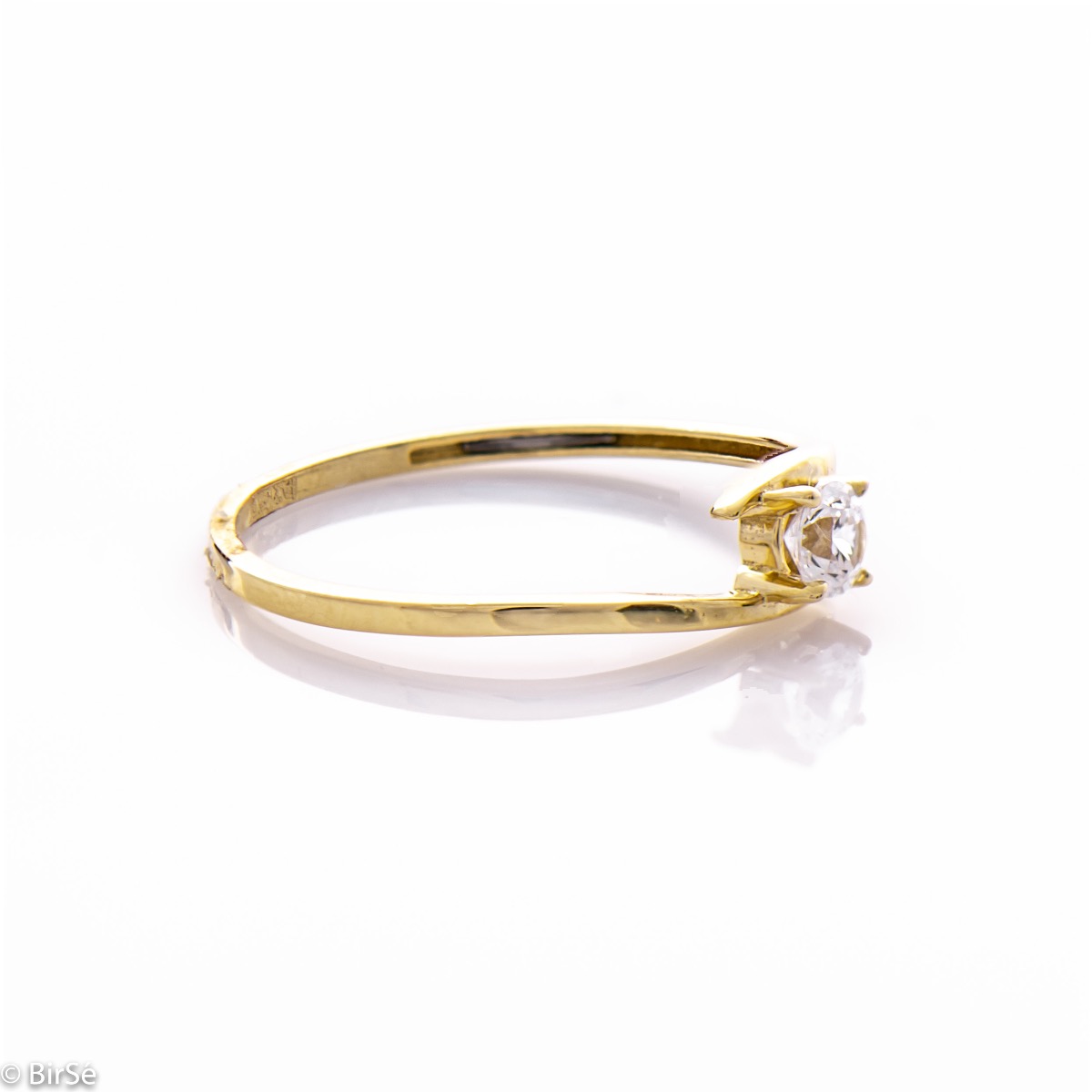 Златен пръстен - Циркон