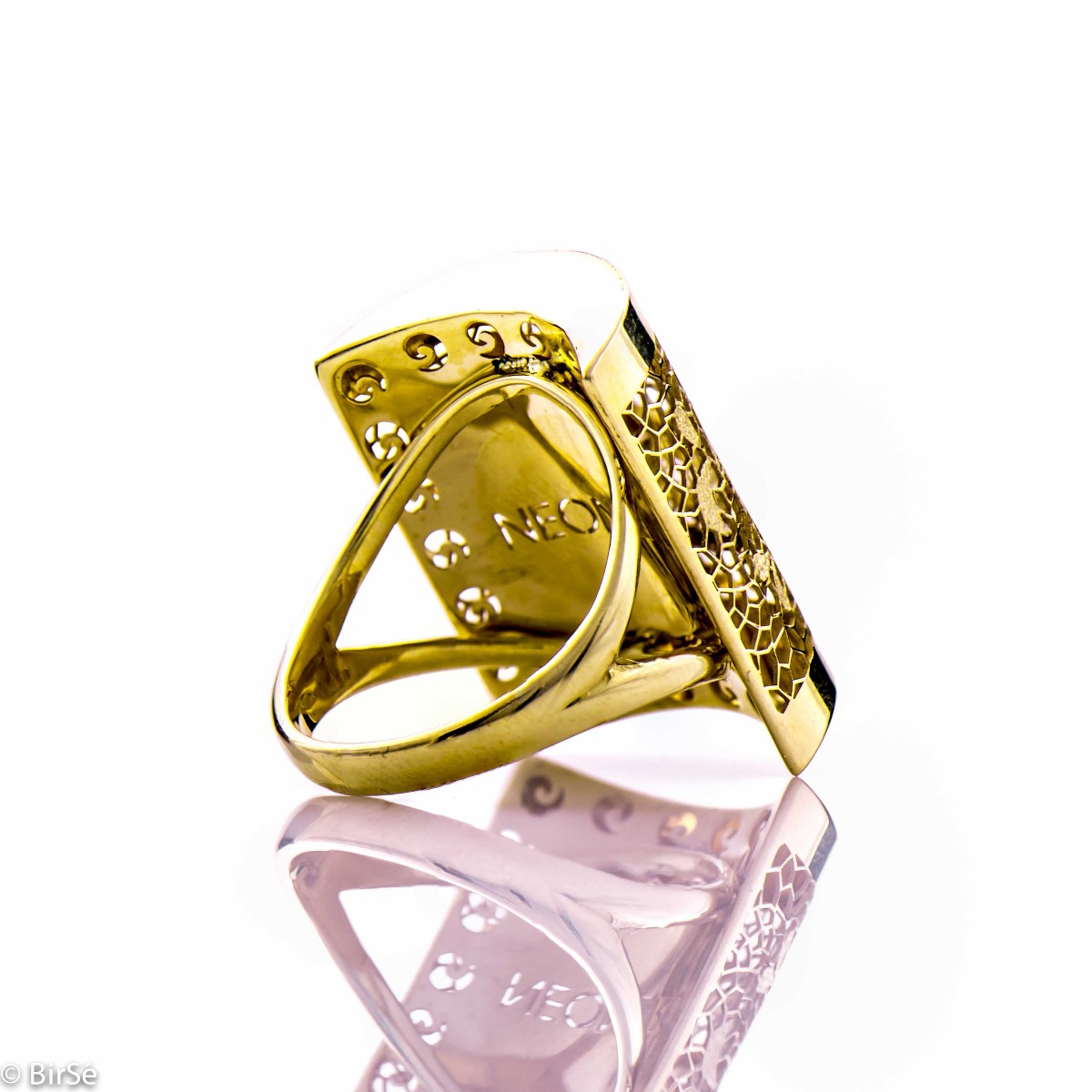 Златен пръстен - Дантелена роза
