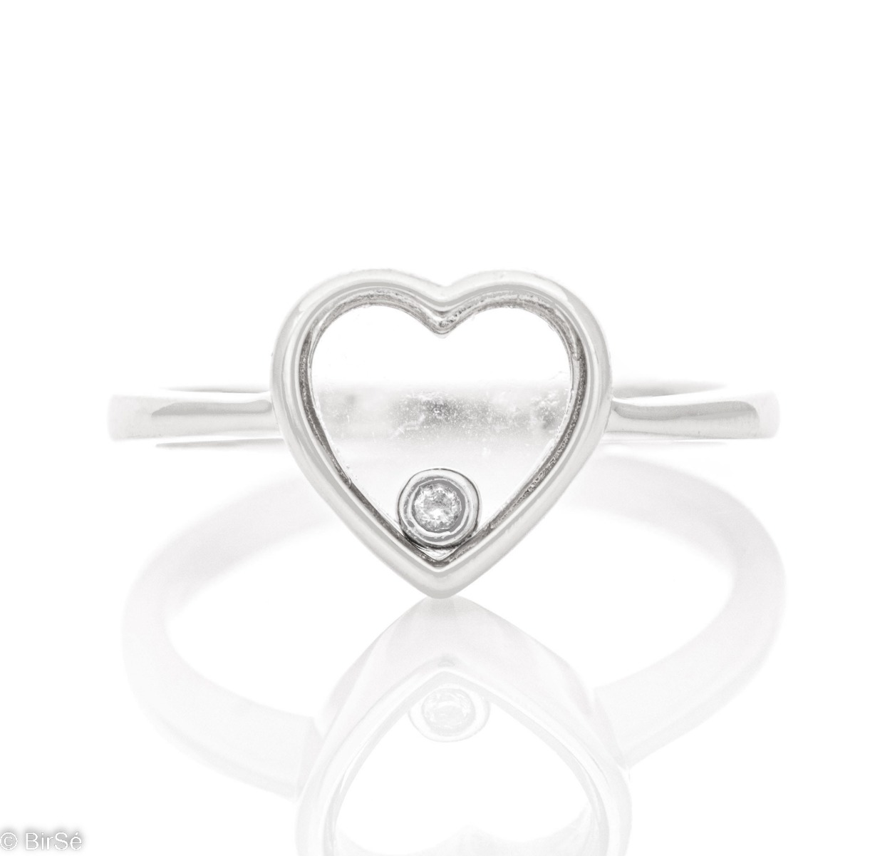 Сребърен пръстен - Нежна Романтика