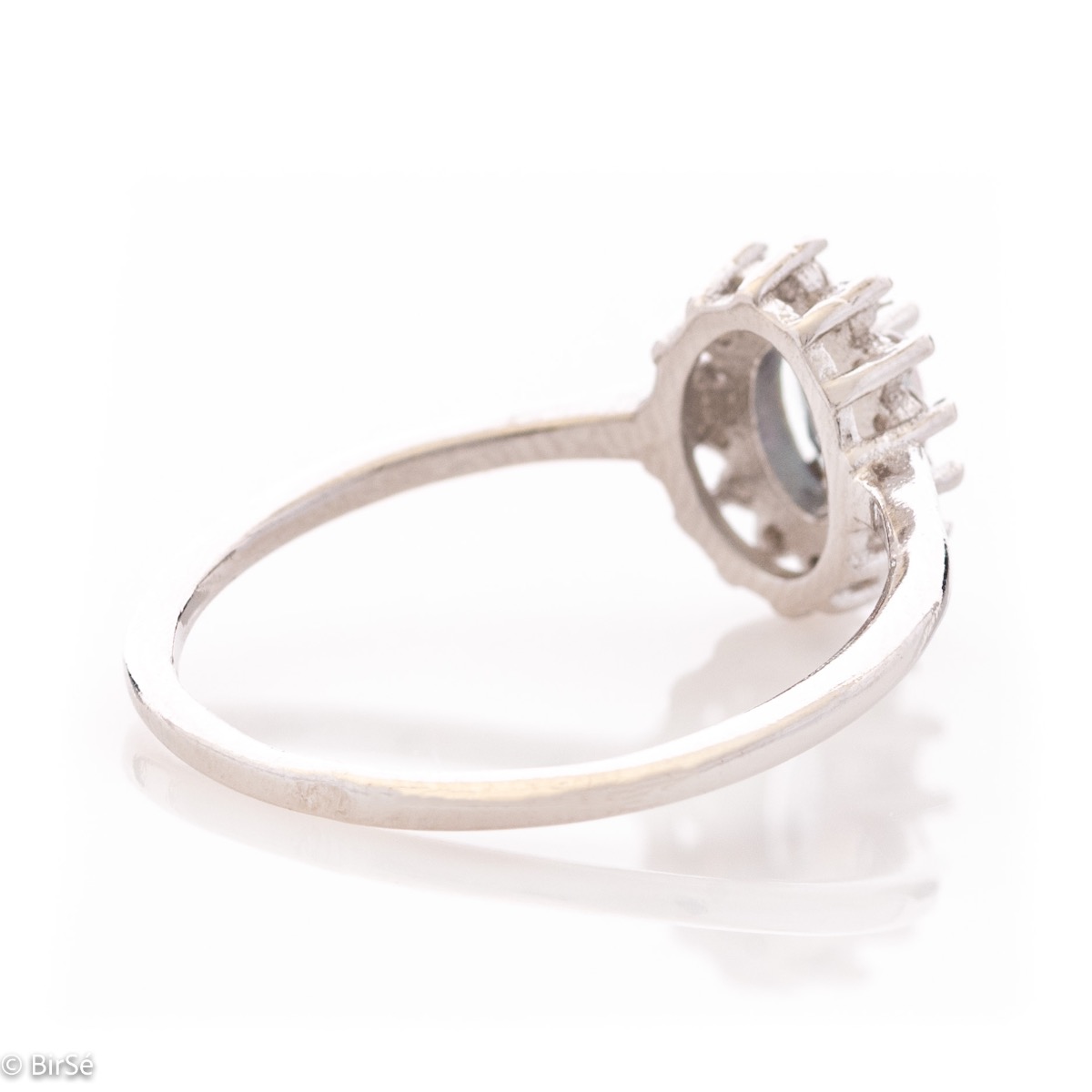 Сребърен пръстен - Естествен Мистик Топаз 0,57 ct