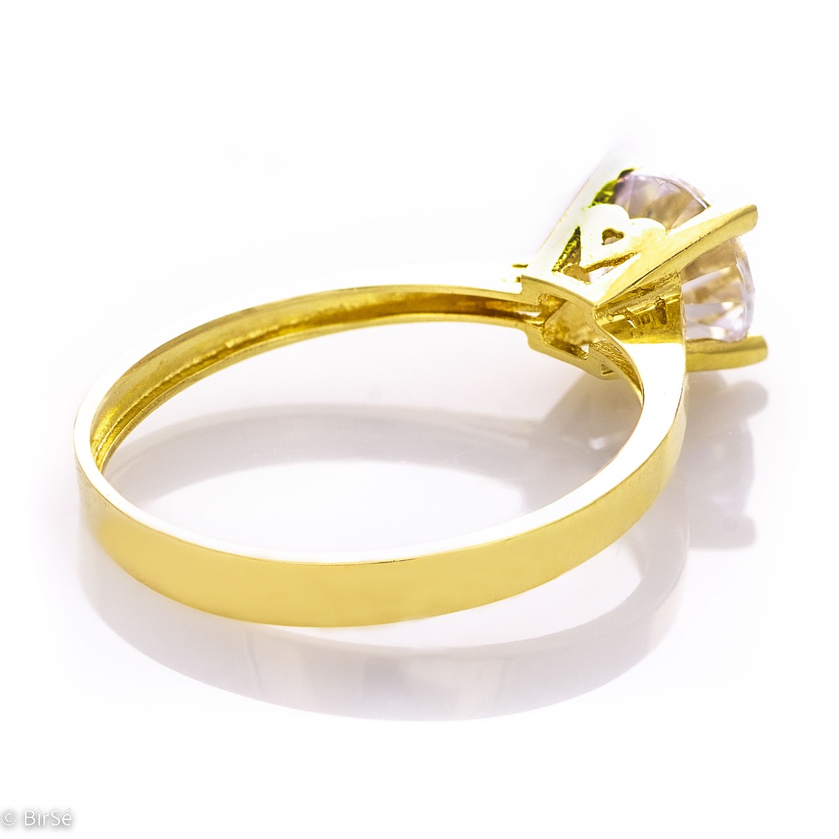 Златен Годежен пръстен